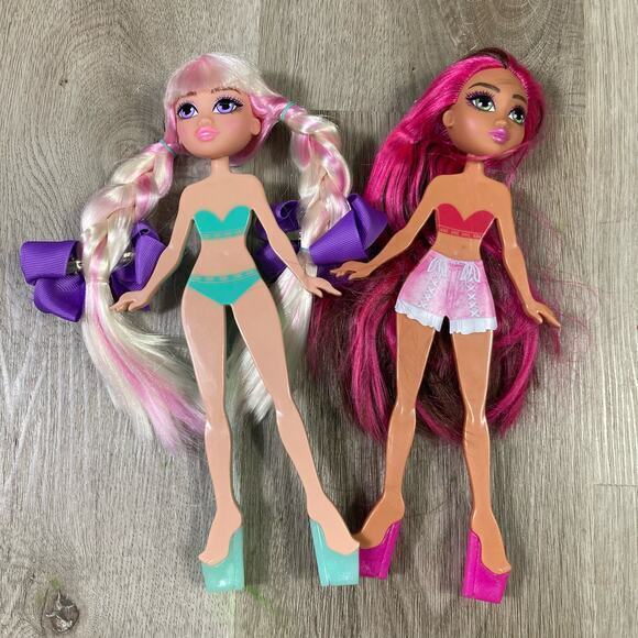 2022 OLO‎ Industries Just Play Fashion Dolls Set of 2 - 10" Stylable Hair - Picture 2 of 11